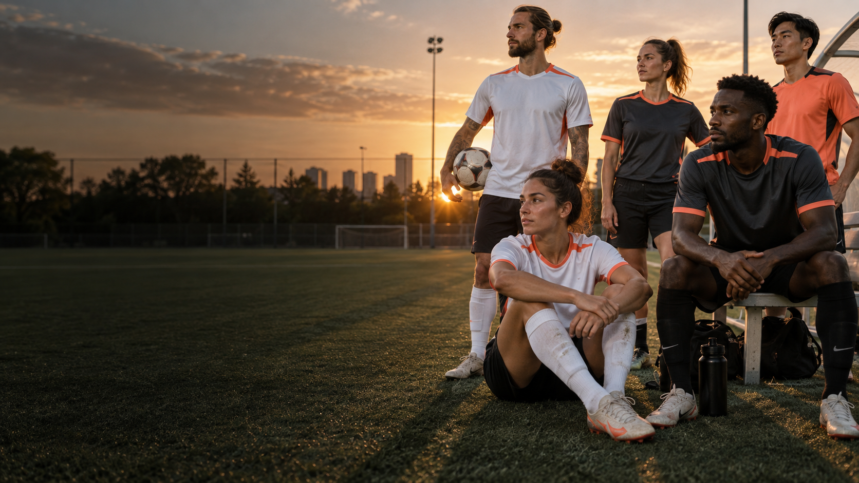 Custom teamwear collection for match and training
