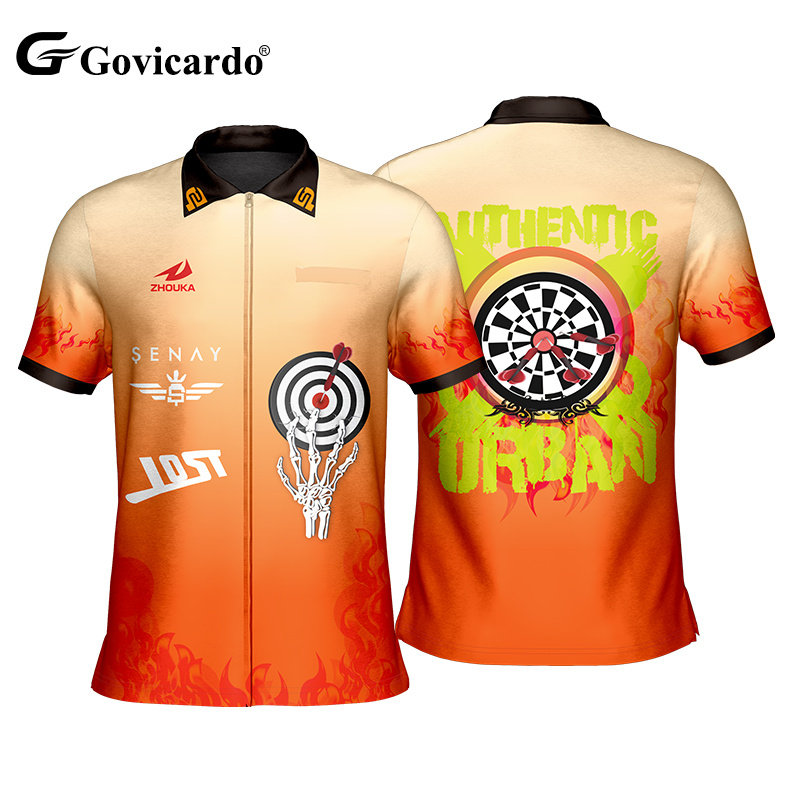 Custom Darts Polo Shirt — alternate view 1