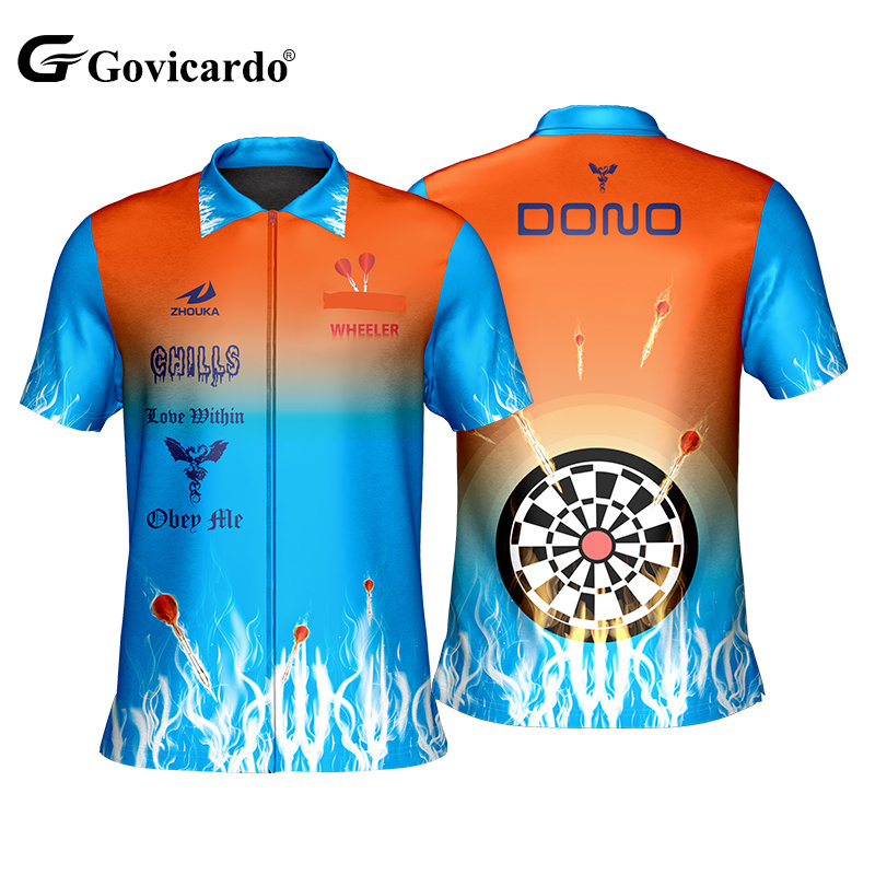 Custom Darts Polo Shirt — front product image