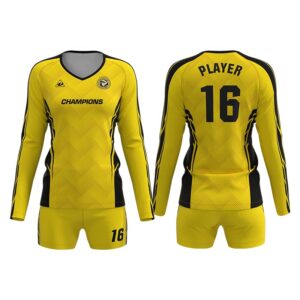 Long Sleeve Volleyball Uniform — front product image