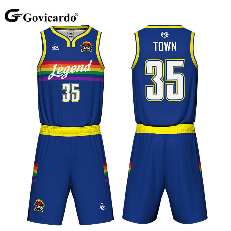 Reversible Basketball Jersey Set — alternate view 1