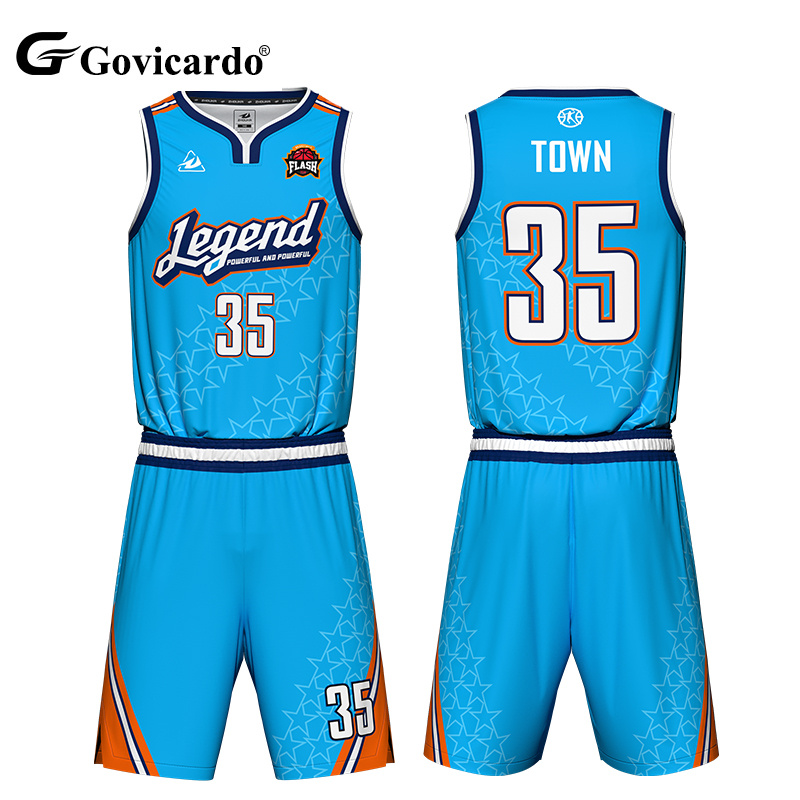 Reversible Basketball Jersey Set — front product image
